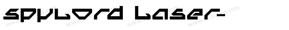 Spylord Laser字体转换